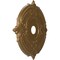 Ekena Millwork Attica PVC Medallion (Canopies up to 7 3/4"), 22"OD x 3 1/2"ID x 1"P, Metallic Champagne Bronze CMP22ATCCB - alternate 2